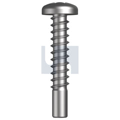 Hobsons - #6 x 3/4" - 410 Stainless ANSI B18.6.3 410 Self-Tapper Pan Phil Pilot Pnt | T41PSPP0620075