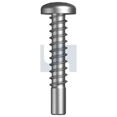 Hobsons - #10 x 2 410 STAINLESS ANSI B18.6.3 / 410 SELF-TAPPER PAN SQ PILOT PNT (Pack of 1000)