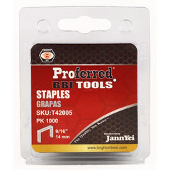 BBI - Proferred Staples (1.2mm Thick. 10.6mm Wide) 9/16"(14mm) Height | T42005