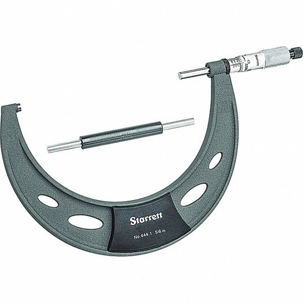 Starrett - OUTSIDE MICROMETER, 5-6 | T444.1XRL-6