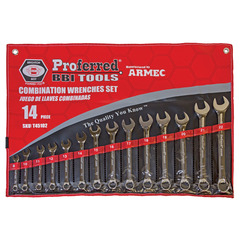 BBI - Proferred Combination Wrench Set 14 Piece (8mm - 22mm) | T45102