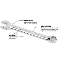 BBI - Proferred Combination Wrench 5/16" Chrome Finish | T46007
