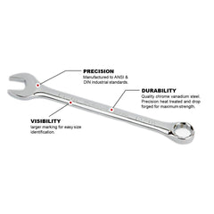 BBI - Proferred Combination Wrench 13/16" Chrome Finish | T46016