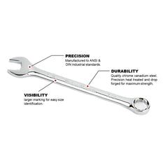 BBI - Proferred Combination Wrench 7/8" Chrome Finish | T46017