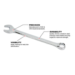 BBI - Proferred Combination Wrench 15/16" Chrome Finish | T46018