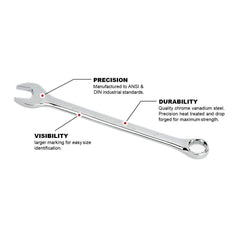 BBI - Proferred Combination Wrench 1" Chrome Finish | T46019