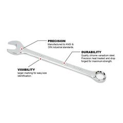 BBI - Proferred Combination Wrench 1 1/8" Chrome Finish | T46021