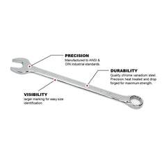BBI - Proferred Combination Wrench 1 3/8" Chrome Finish | T46025