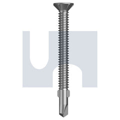 Hobsons - #10-16 x 50 R1000 BI-METAL 304 STAINLESS HEC / BI-METAL 304 / TORX DRIV WING SDS COUNTERSUNK | Q946 (Pack of 500)
