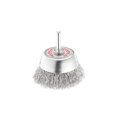 EHI - 0650 Crimped Cup Brush 50mm Dia 6mm Shaft | T50