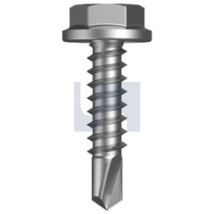 Hobsons - #10-16 x 20 550 STAINLESS HEC METAL SDS FLANGED HEX HEAD | QT142 (Pack of 1000)