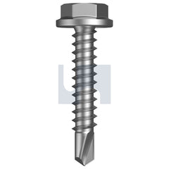 Hobsons - #10-16 x 25 550 STAINLESS HEC METAL SDS FLANGED HEX HEAD | QT143 (Pack of 1000)