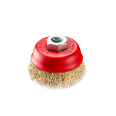 EHI - 0130 Crimped Cup Brush 75xm14 Brass | T80.03BRS