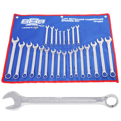 888 Tools - Spanner Set Roe Metric/Sae 24Pc | T810003