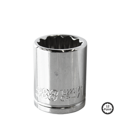 888 Tools - Socket 3/8Dr 12Pt Metric 11mm | T822011