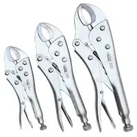 SP Tools - Pliers & Cutters - Locking Curved Jaw 3pc Set | T832921