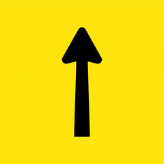 Uniform Safety Signs - 600x600mm - Corflute - Class 1 - Lane Status Open (Arrow Up) | T9-71
