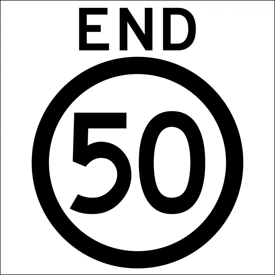 Uniform Safety Signs - 600x600mm - Corflute - Class 1 - End 50 | T9-80
