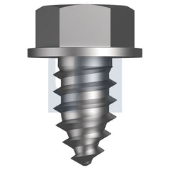 Hobsons - M10.5-09 x 25 Zinc Plated (Rohs Compliant) Hec Hvac Blunt Point Washer Hex | Qb70 (Pack Of 500)