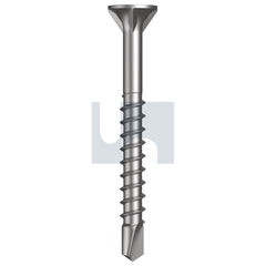 Hobsons - #10-10 x 50 CLASS 3 AS3566 SQUARE DRIVE METAL SDS BUGLE BATTEN RIB | QB72 (Pack of 500)