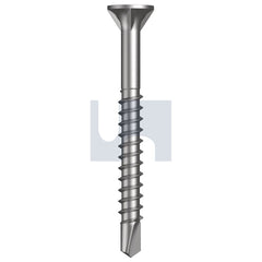 Hobsons - #12-10 x 58 CLASS 3 AS3566 SQUARE DRIVE METAL SDS BUGLE BATTEN RIB | QB73 (Pack of 500)