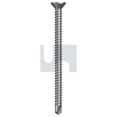 Hobsons - #10-16 x 125 CLASS 3 AS3566 SQUARE DRIVE METAL SDS COUNTERSUNK | QT156 (Pack of 500)