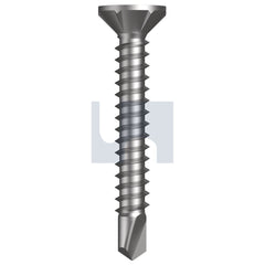 Hobsons - #8-18 x 30 - Phillips Drive Metal SDS Countersunk Rib - Class 3 | FST9PM3RP0818030