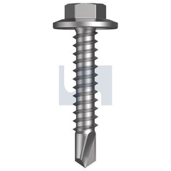 Hobsons - #12-14 x 30 - Metal SDS Flanged Hex Head - Class 4 | T9PM4FH1214030