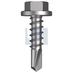 Hobsons - #14-10 x 25 - Metal SDS Flanged Hex Head - Class 4 | T9PM4FH1410025