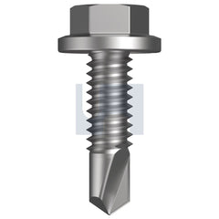 Hobsons - #14-20 x 22 - Metal SDS Flanged Hex Head - Class 4 | T9PM4FH1420022