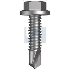 Hobsons - #14-20 x 25 - Metal SDS Flanged Hex Head - Class 4 | FST9PM4FH1420025