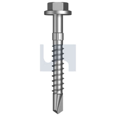 Hobsons - #14-10 x 50 - + Scratchguard Metal SDS Flanged Hex Head - Class 4 - Qty 500 | T9PM4FS1410050