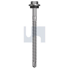 Hobsons - #12-14 x 75 - + Scratchguard Metal SDS Hex Head + Washer - Class 4 | T9PM4SS1214075