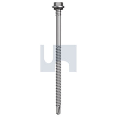 Hobsons - #14-14 X 125 Class 4 As3566 Metal Sds Hex + Washer + Xgrip | Fsa21 (Pack Of 50)