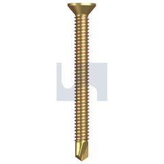 Hobsons - #10-24 x 50 ZINC YELLOW PASSIVATE AS3566 PHILLIPS DRIVE METAL SDS COUNTERSUNK | FS464 (Pack of 500)