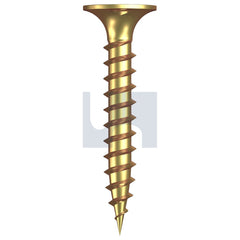 Hobsons - #6-18 x 25 - Yellow Passivate Phillips Drive Needle Pt Bugle - Plaster - Zinc | FST9PNYBP0618025