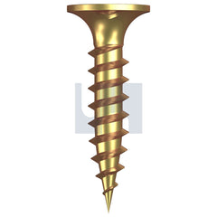 Hobsons - #7-16 x 20 - Yellow Passivate Phillips Drive Needle Pt Bugle - Plaster - Zinc - Qty 1000 | T9PNYBP0716020