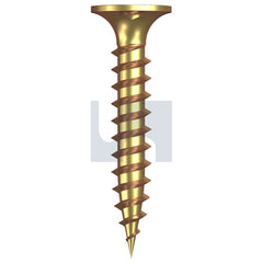Hobsons - #7-16 x 25 - Yellow Passivate Phillips Drive Needle Pt Bugle - Plaster - Zinc | FST9PNYBP0716025