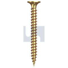 Hobsons - #7-16 x 40 - Yellow Passivate Phillips Drive Needle Pt Bugle - Plaster - Zinc | FST9PNYBP0716040
