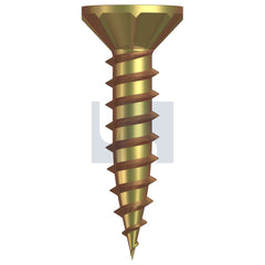 Hobsons - #8-15 x 20 - Yellow Passivate Phillips Drive Needle Pt Self-Embed - Zinc | T9PNYSP0815020