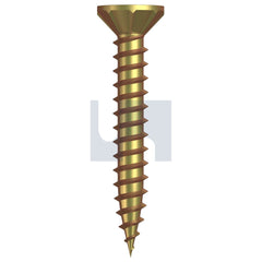 Hobsons - #8-15 x 30 - Yellow Passivate Phillips Drive Needle Pt Self-Embed - Zinc - Qty 1000 | T9PNYSP0815030