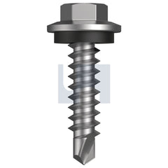 Hobsons - M6.2-13 x 25 Class 4 As3566 Vmax Sds Hex + Washer | Qa47 (Pack Of 500)