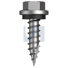 Hobsons - #14-10 x 25 Class 4 As3566 Type 17 Hex Head + Washer | Q615 (Pack Of 1000)