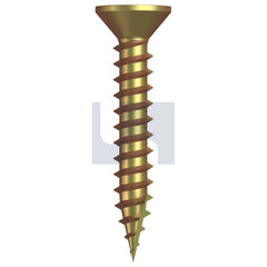 Hobsons - #6-18 x 20 - Yellow Passivate Phillips Drive Type 17 Countersunk - Zinc | FST9PWYCP0618020