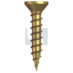 Hobsons - #8-15 x 20 - Yellow Passivate Phillips Drive Type 17 Countersunk - Zinc | T9PWYCP0815020