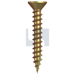Hobsons - #10-12 x 30 ZINC YELLOW PASSIVATE AS3566 PHILLIPS DRIVE TYPE 17 COUNTERSUNK | Q728 (Pack of 1000)