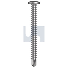 Hobsons - #10-16 x 50 BASALT - CL3 AS3566 PHILLIPS DRIVE METAL SDS WAFER HEAD | Q387-BA (Pack of 1000)
