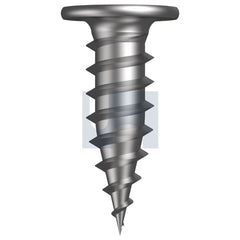Hobsons - #10-15 x 16 BASALT - ZYP AS3566 PHILLIPS DRIVE METAL SDS FLAT HEAD | Q137-BA (Pack of 1000)