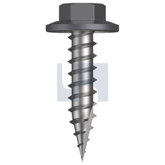 Hobsons - #12-11 x 25 BASALT - CL4 AS3566 TYPE 17 FLANGED HEX | Q525-BA (Pack of 500)