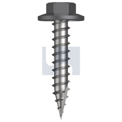 Hobsons - #12-11 x 30 BASALT - CL4 AS3566 TYPE 17 FLANGED HEX | Q526-BA (Pack of 1000)